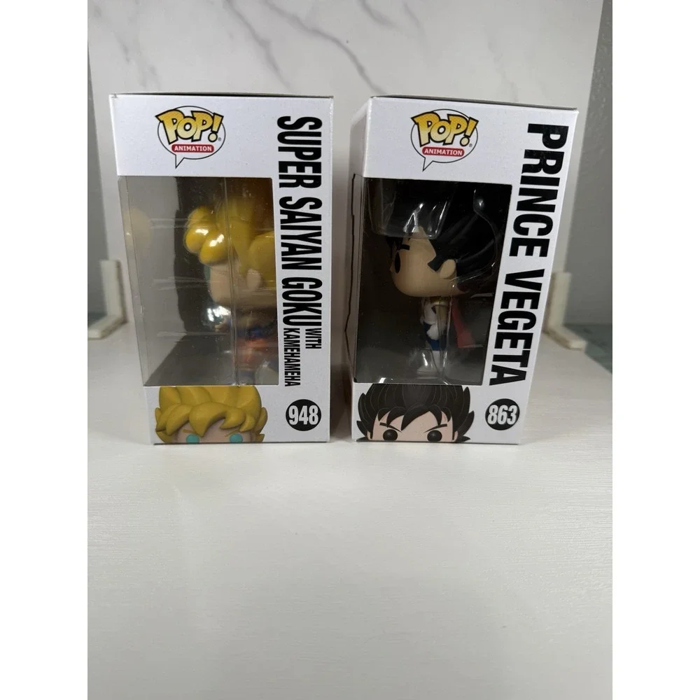 "Funko Pop Dragon ball Z Saiyan & Prince Vegeta Buy One For $15.95 Get One Free! - Picture 4 of 5